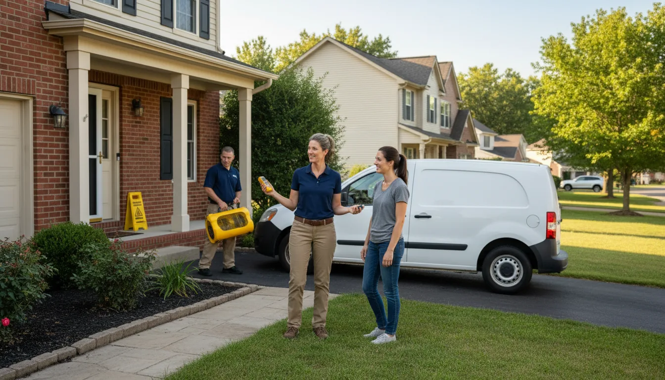 Water restoration image for Emergency Water Damage Restoration in Gallipolis, OH